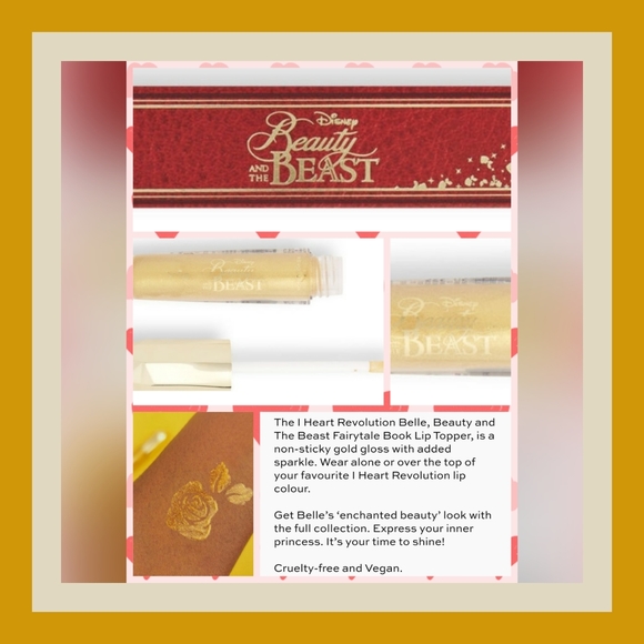 I❤REVOLUTION X DISNEY BELLE LIP TOPPER - Picture 5 of 5